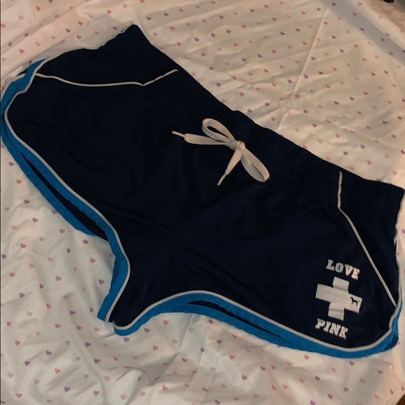PINK Victoria's Secret Pants - PINK VS Navy Swim Shorts